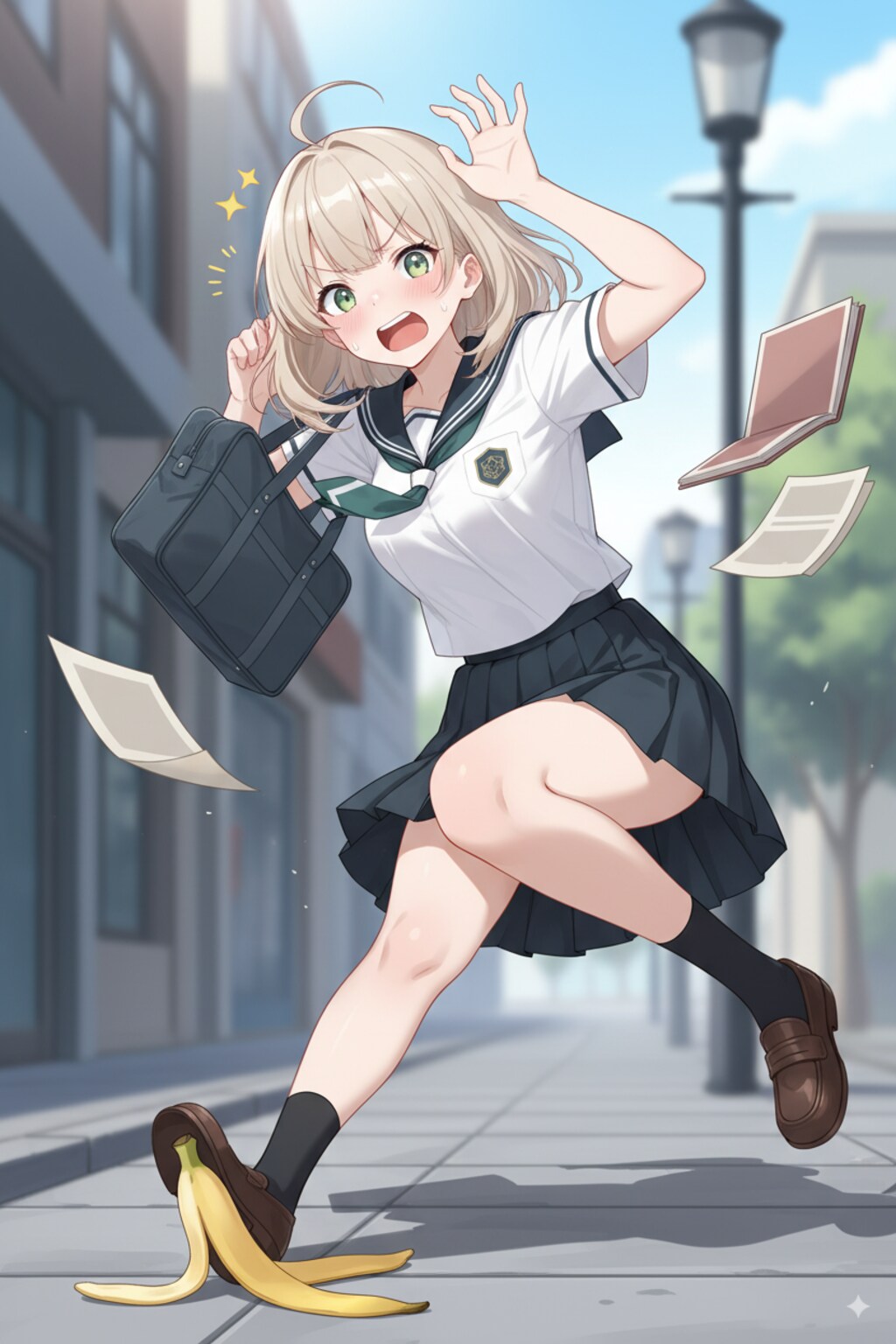 バナナの皮で滑るって本当にありますか？