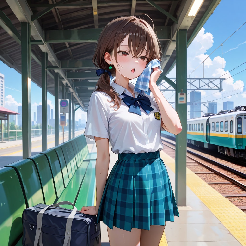歩美 Summer School Uniform (4)