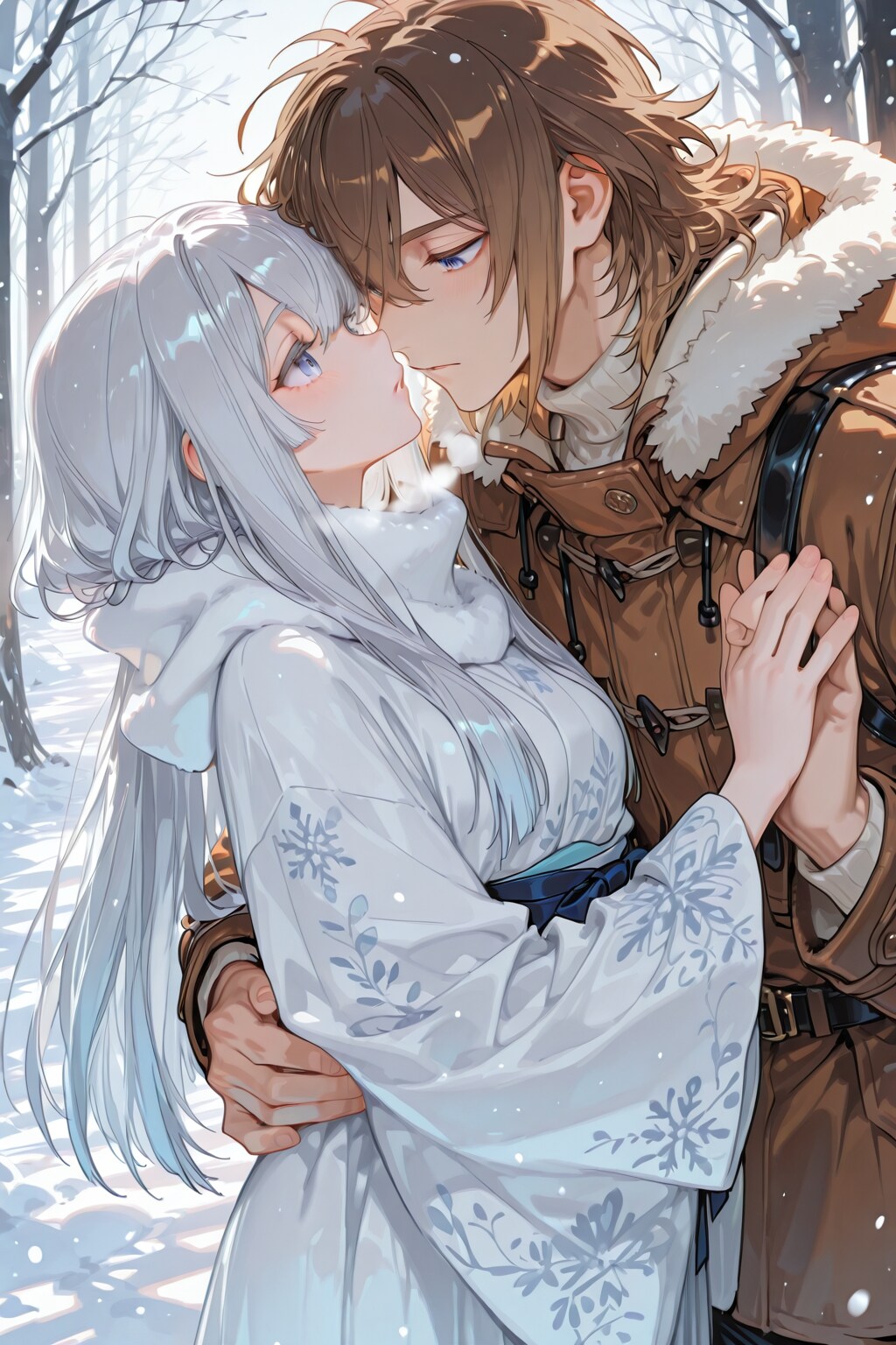 八股のオロチと雪女