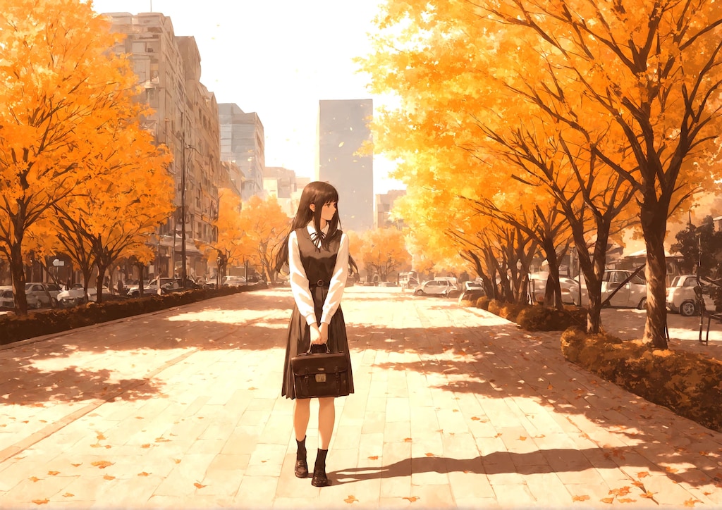 山の紅葉もいいけど都会の紅葉も良いものなのです