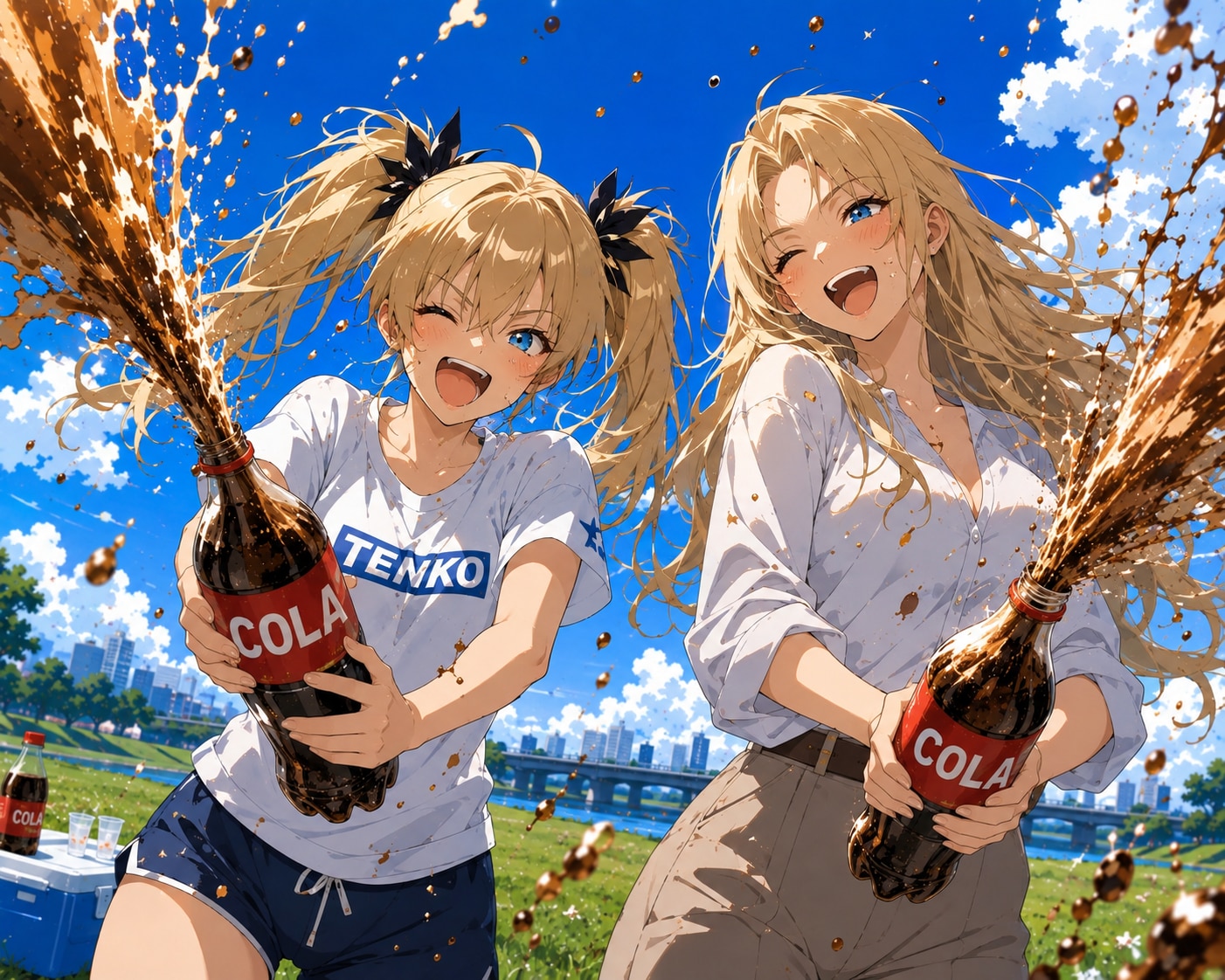 コーラシャワー