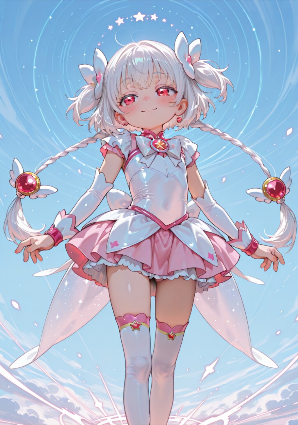 魔法少女(白)