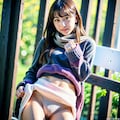 セーター×めくり③ 3枚目