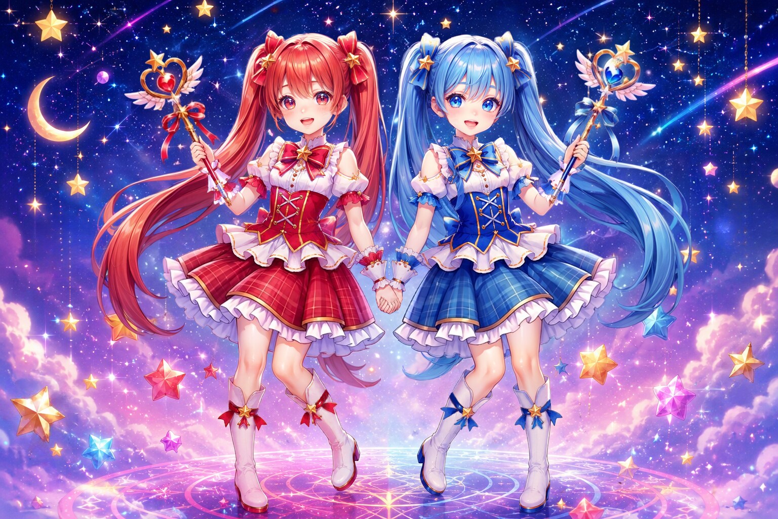 プリズムライトの双星
