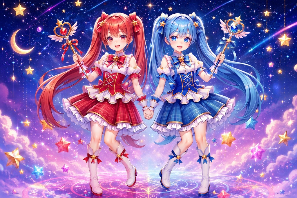 プリズムライトの双星