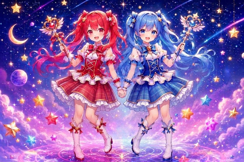 プリズムライトの双星