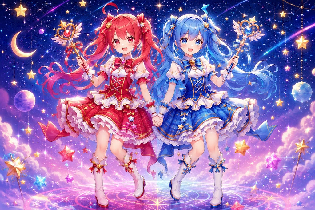 プリズムライトの双星