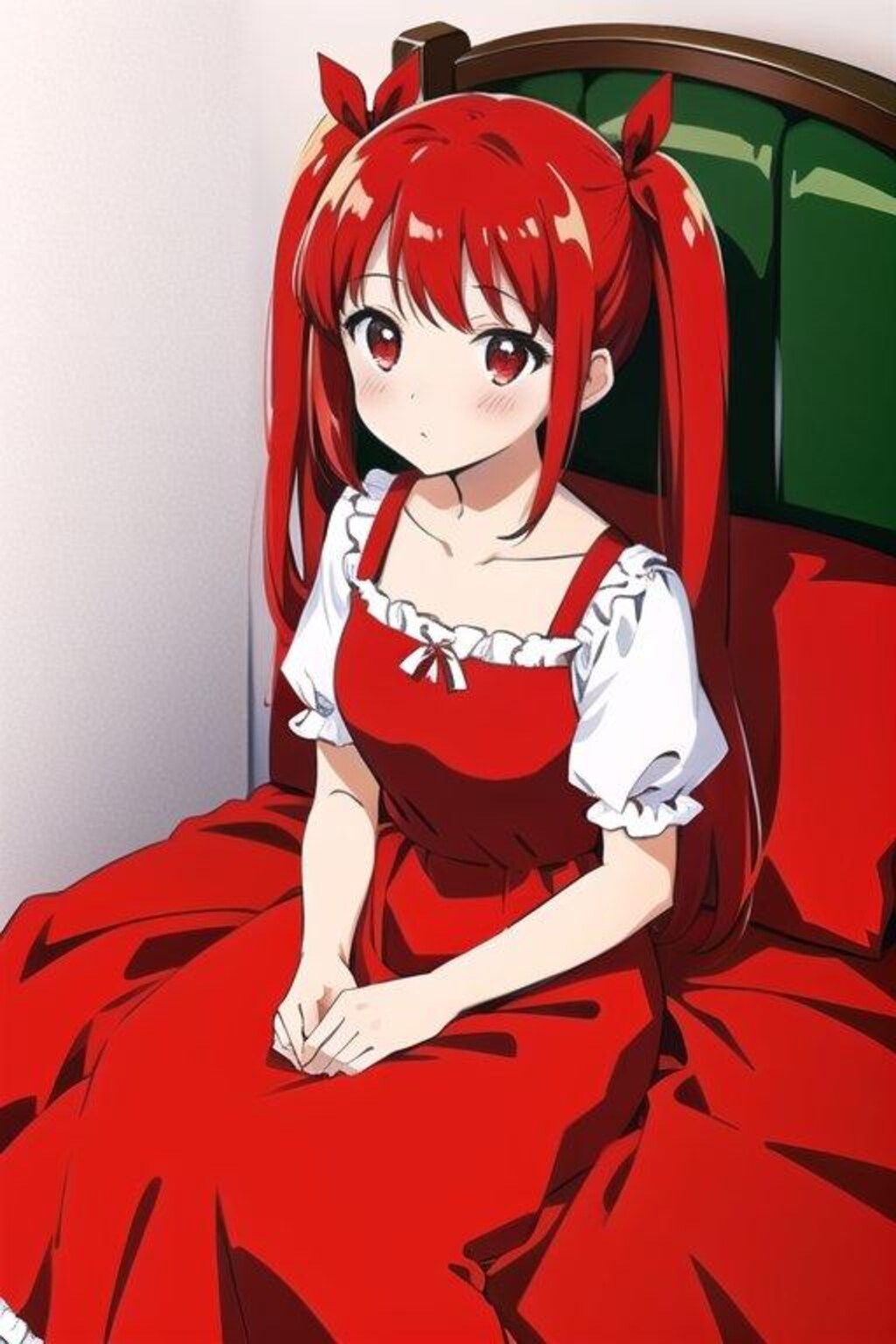 真っ赤な娘