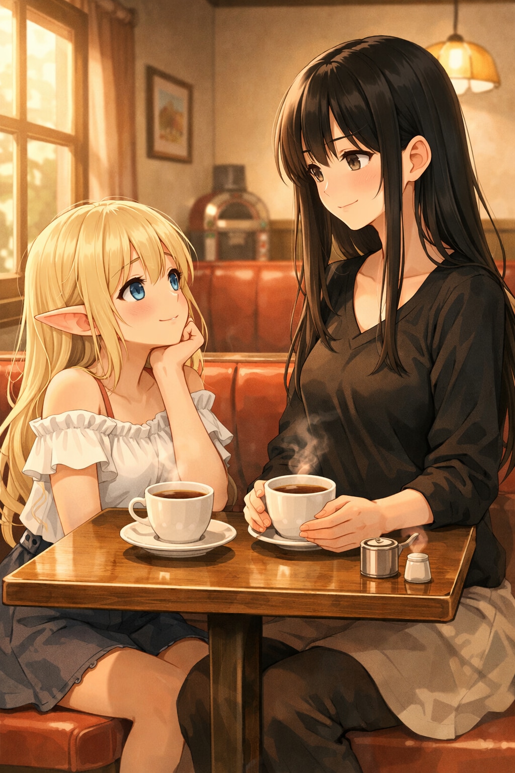 コーヒー、ブラックで。（喫茶店の日　03）