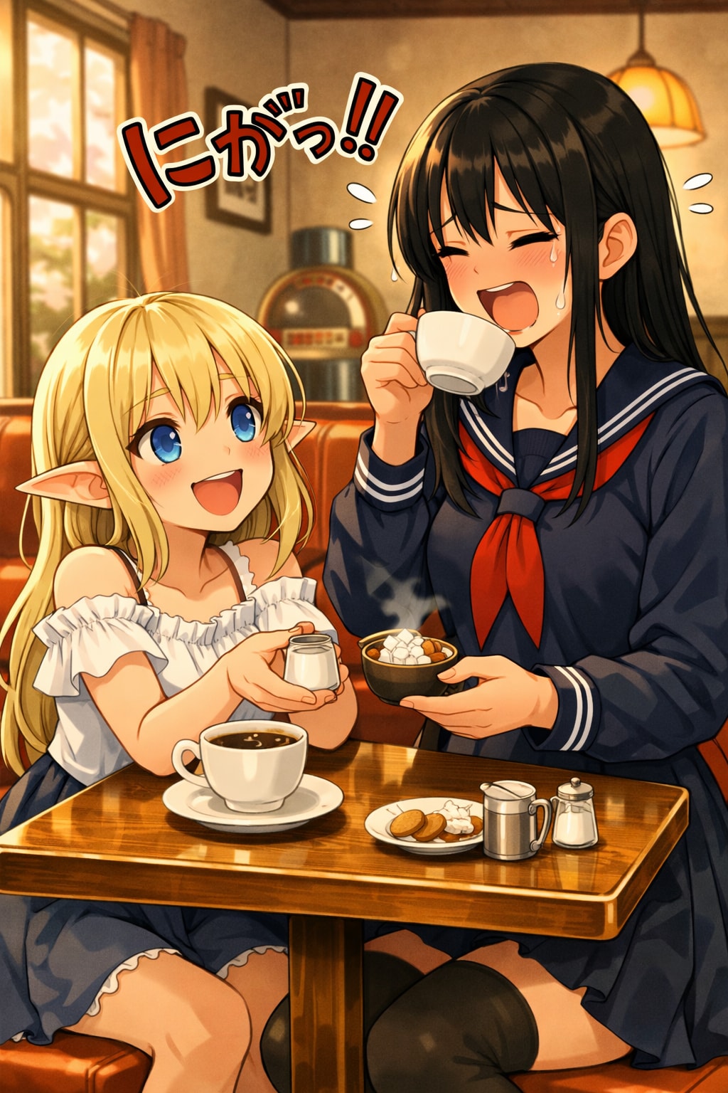 コーヒー、ブラックで。（喫茶店の日　03）