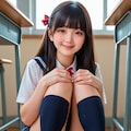 姫カット上履き女子 5枚目
