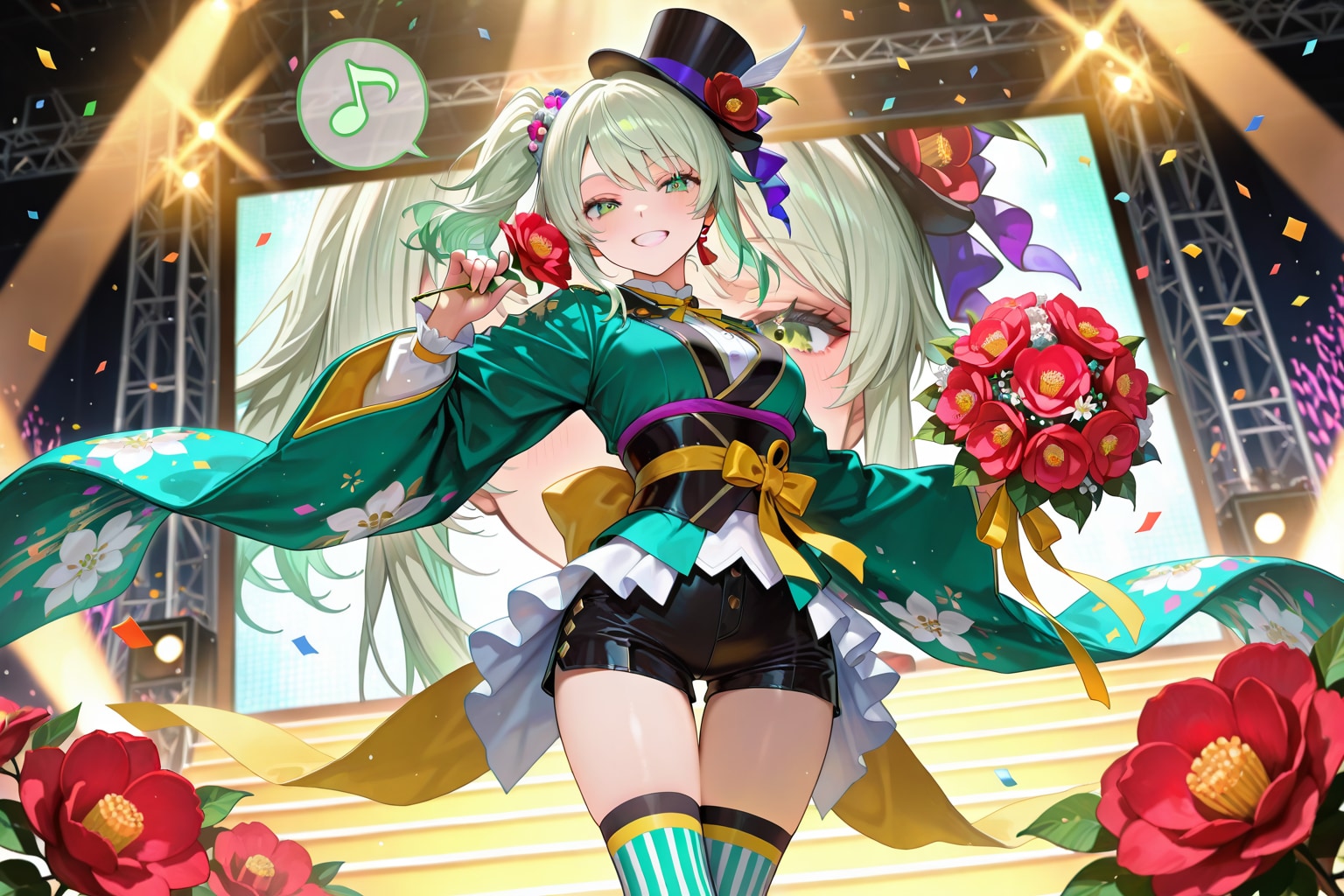 ライブは続くよ | の人気AIイラスト・グラビア