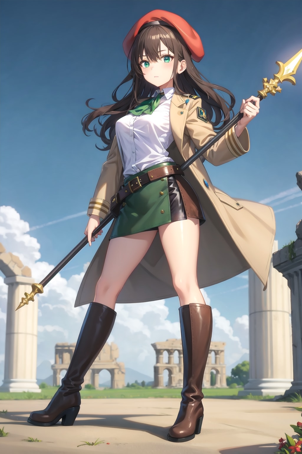 女探検家、古代遺跡研究者1-6 | の人気AIイラスト・グラビア