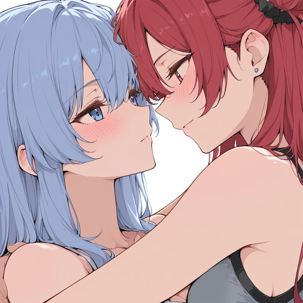見つめ合い