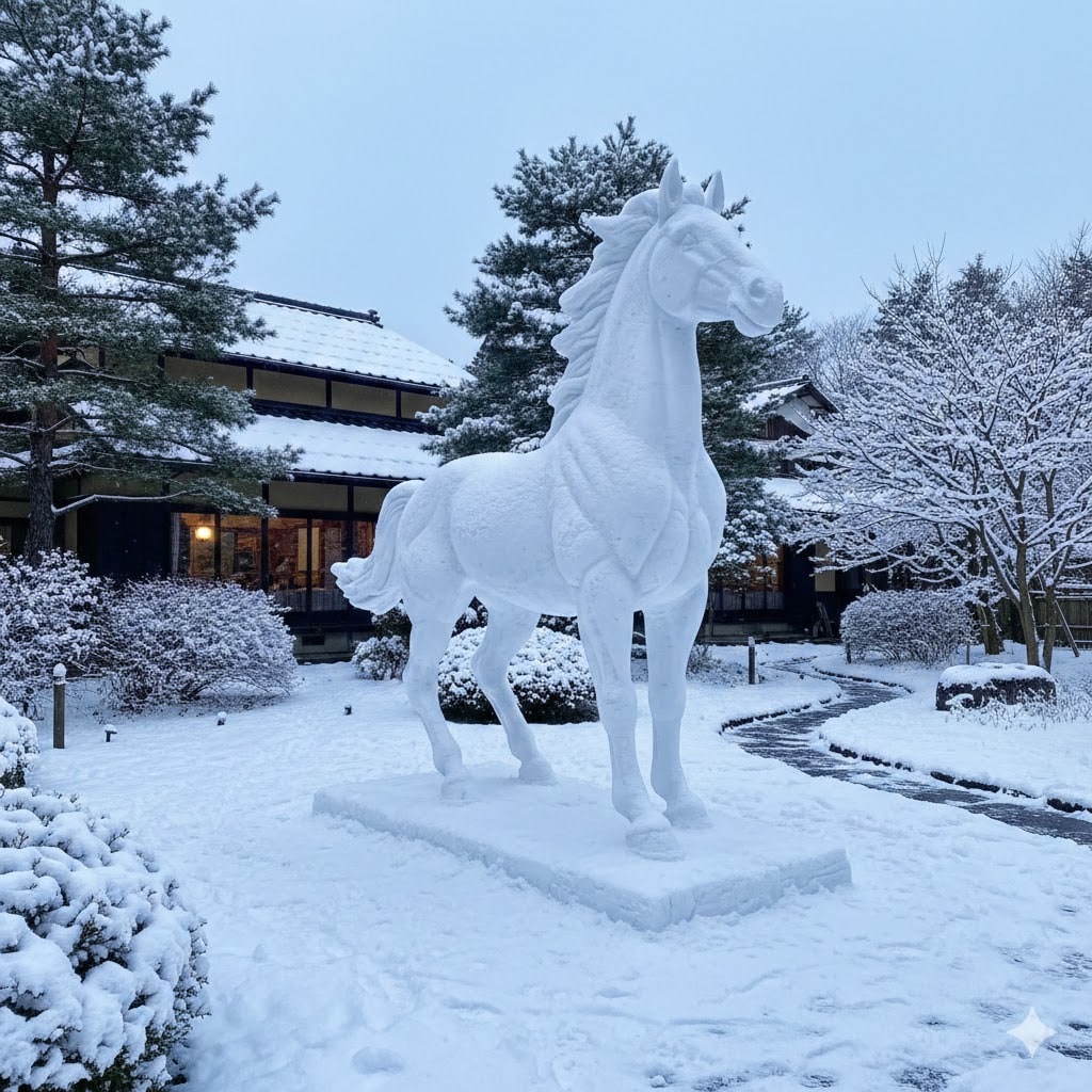 来年の干支は馬！