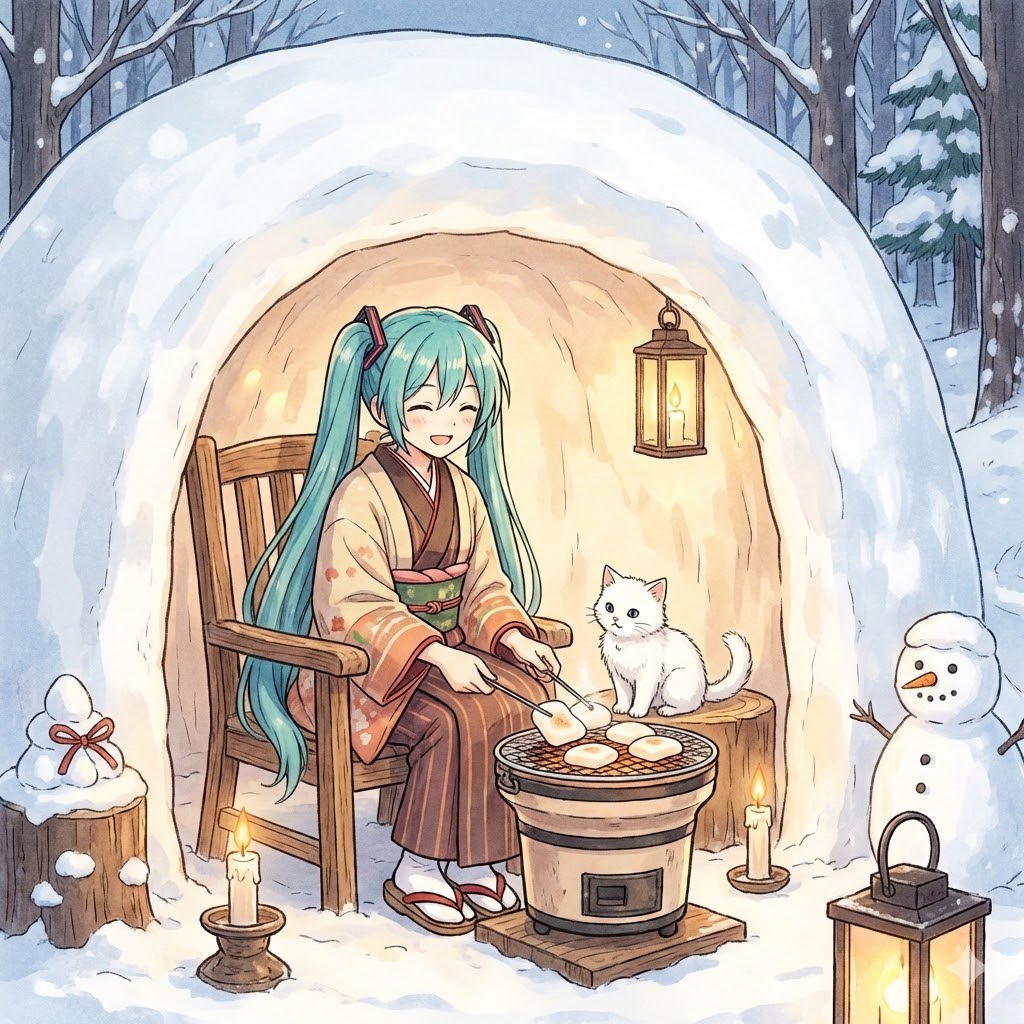 かまくら | の人気AIイラスト・グラビア