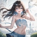水の水着 2枚目