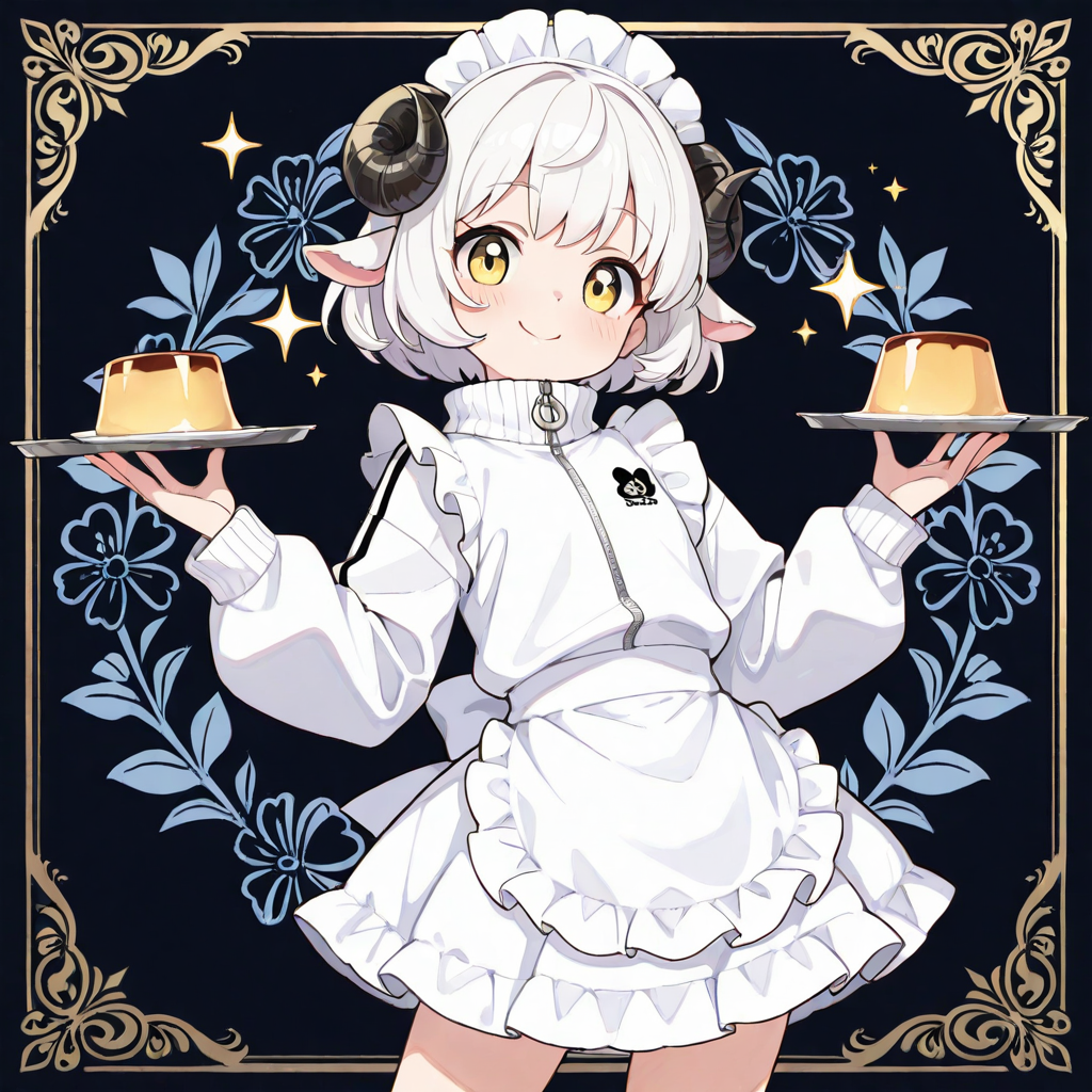 お待たせしましたぁ～♡プリンで御座いますぅ！！ | の人気AIイラスト・グラビア