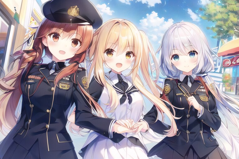 警察メンバー勢揃い♪