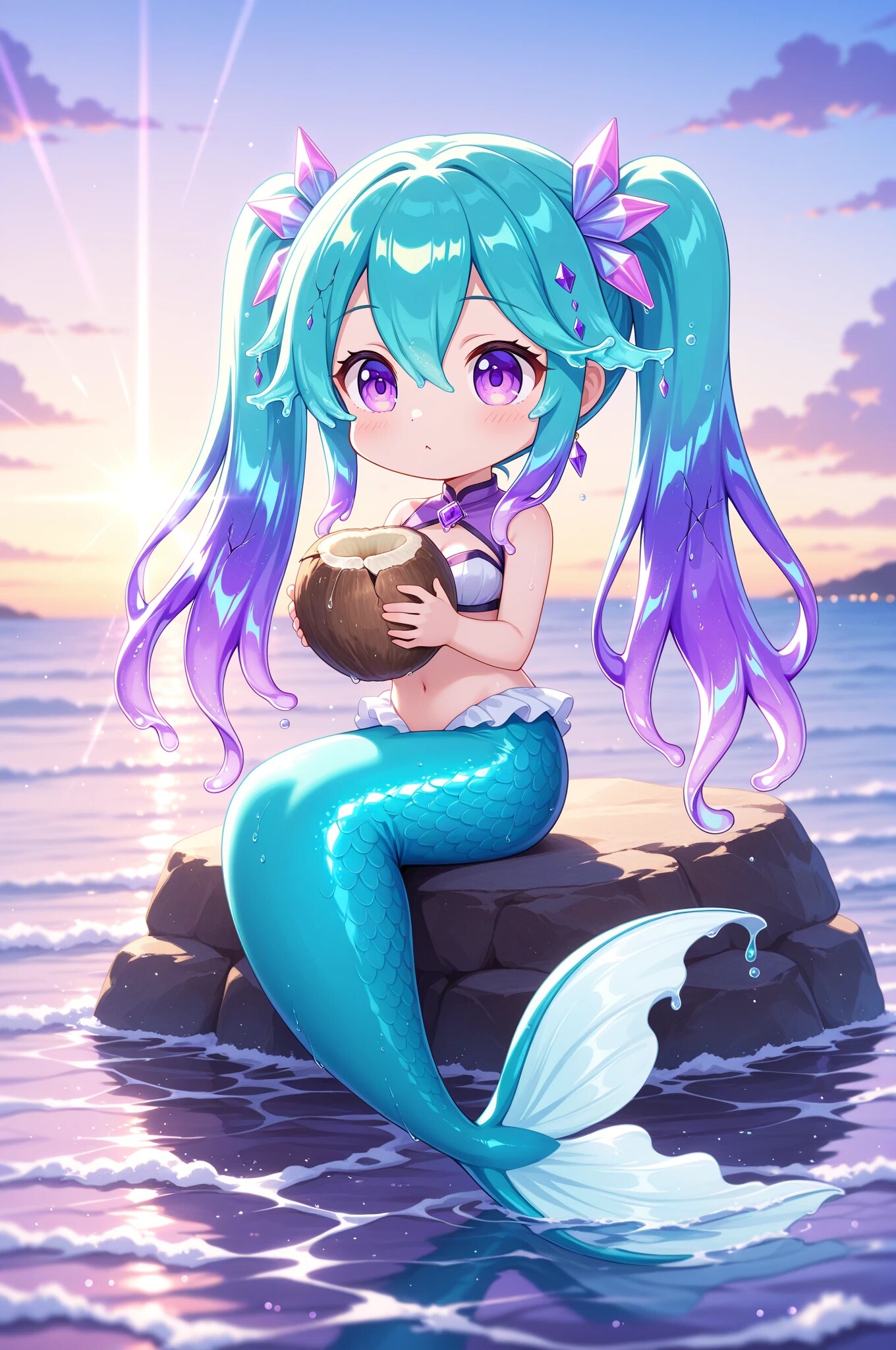 ココナッツもぐもぐ