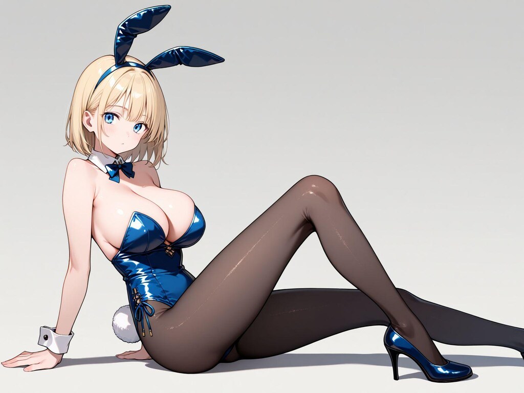 黒バニーガール5