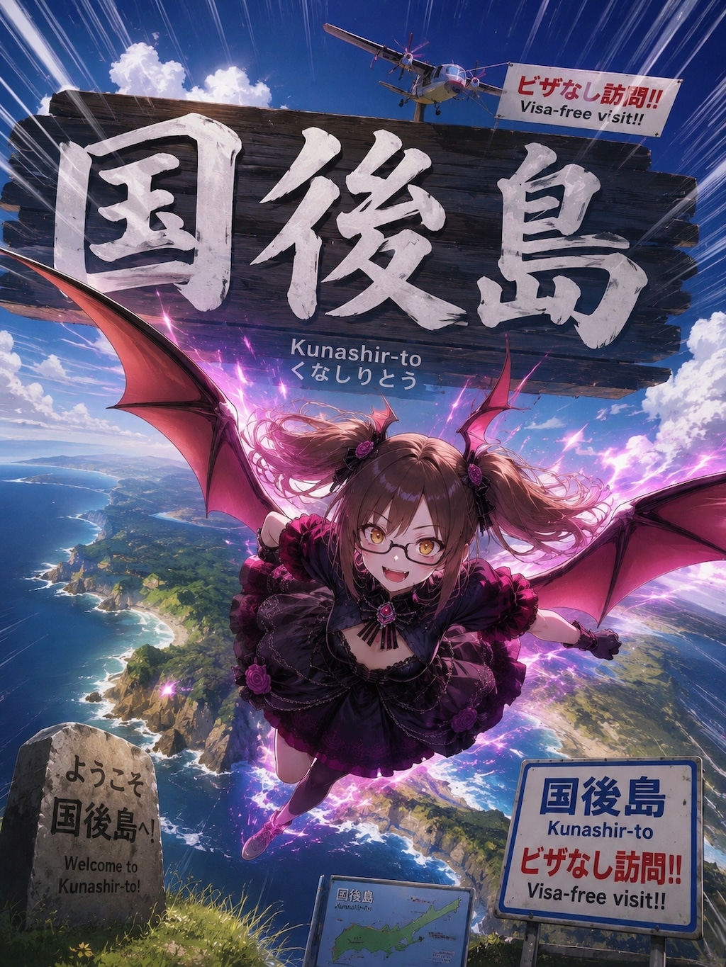 (うちの子縛り)89.「く」→「国後島」ミラ