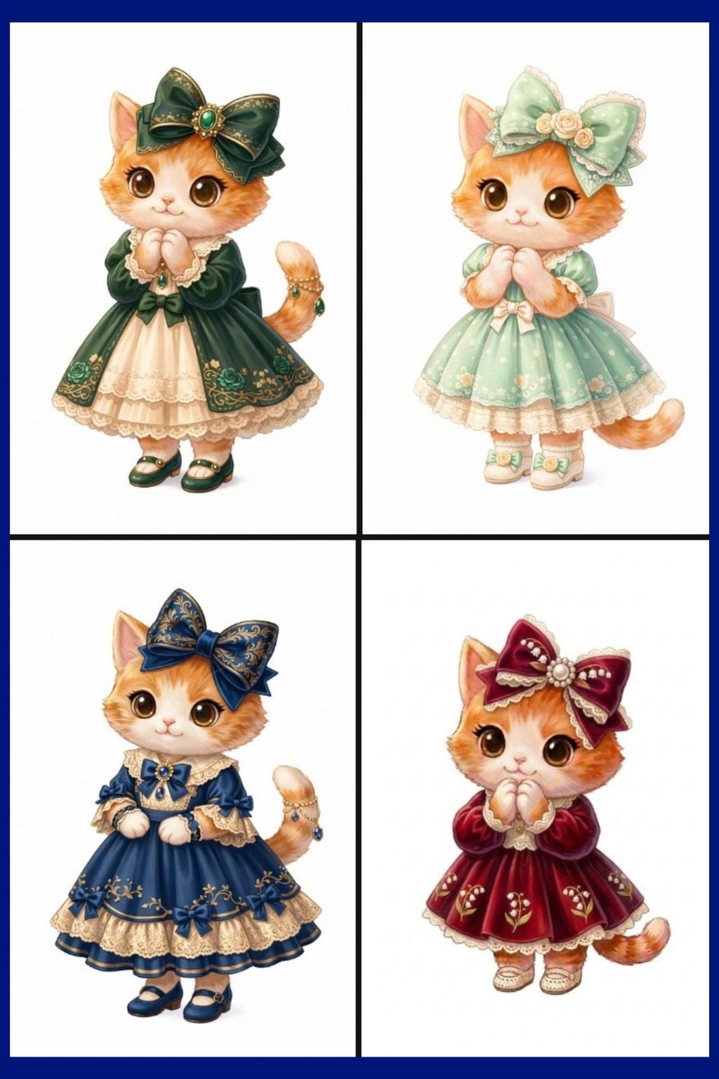 おしゃれ猫１ | の人気AIイラスト・グラビア