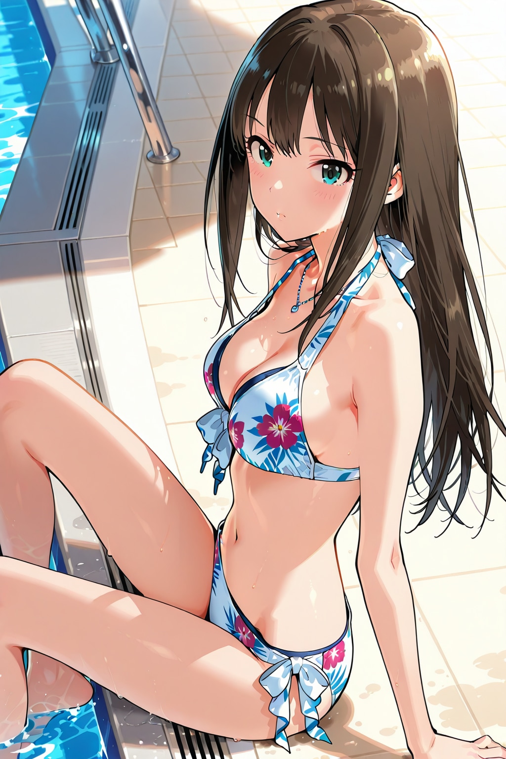 ２着目の水着って・・・チェリーブロッサム柄の筈だけど・・・何か違う？