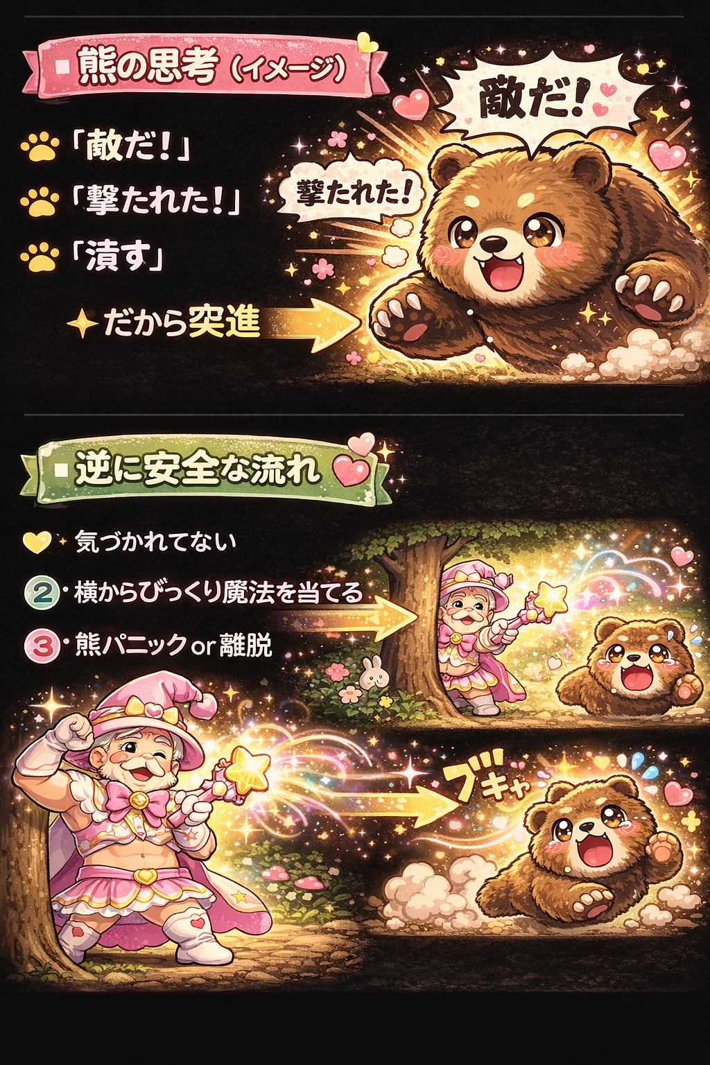 熊の思考(ゲームの話です