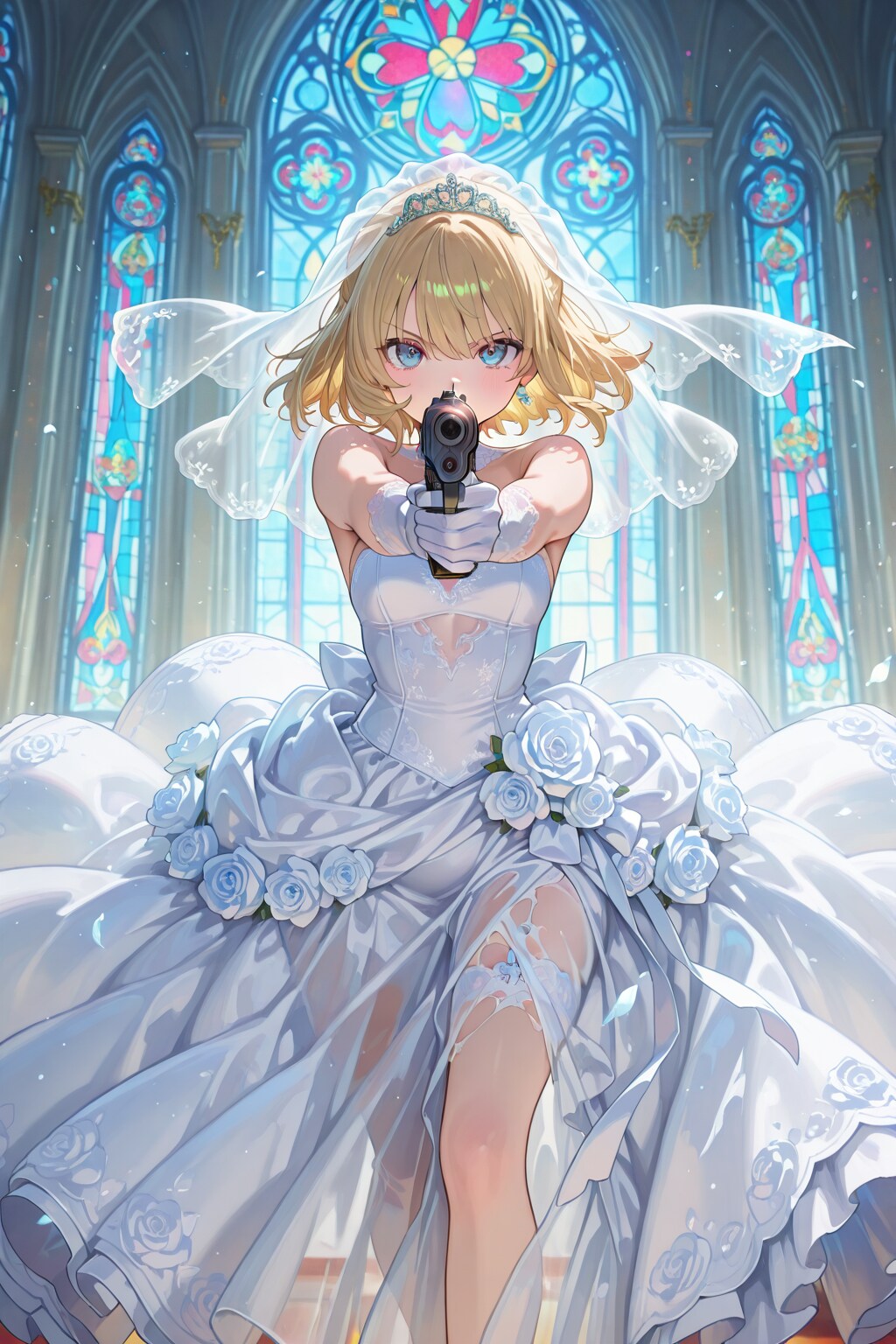銃と花嫁。