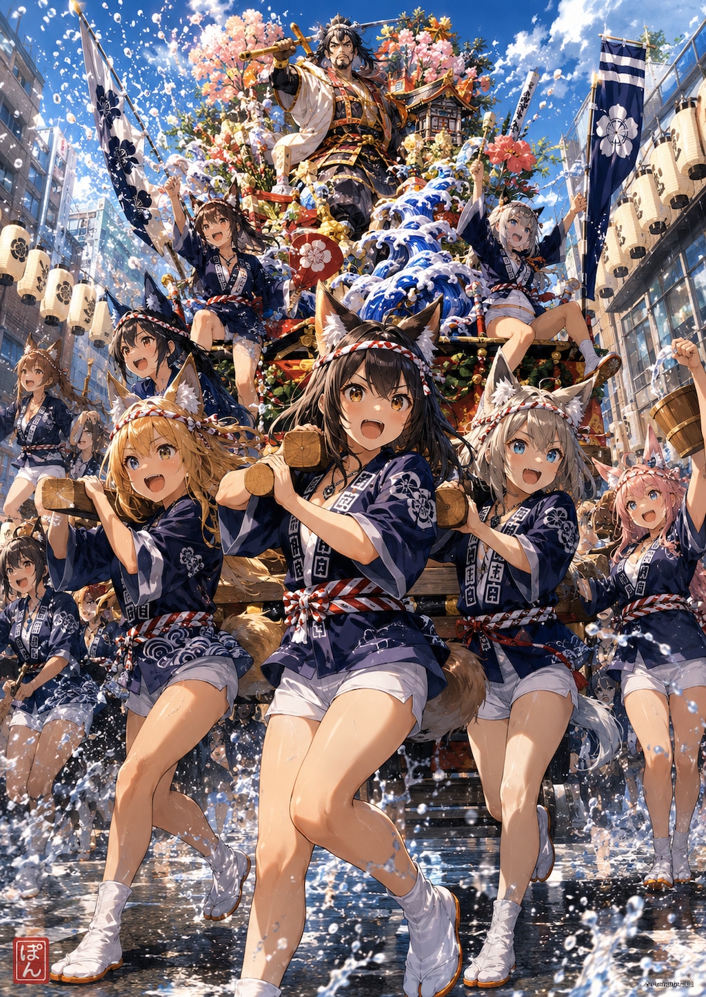 ケモミミ神輿