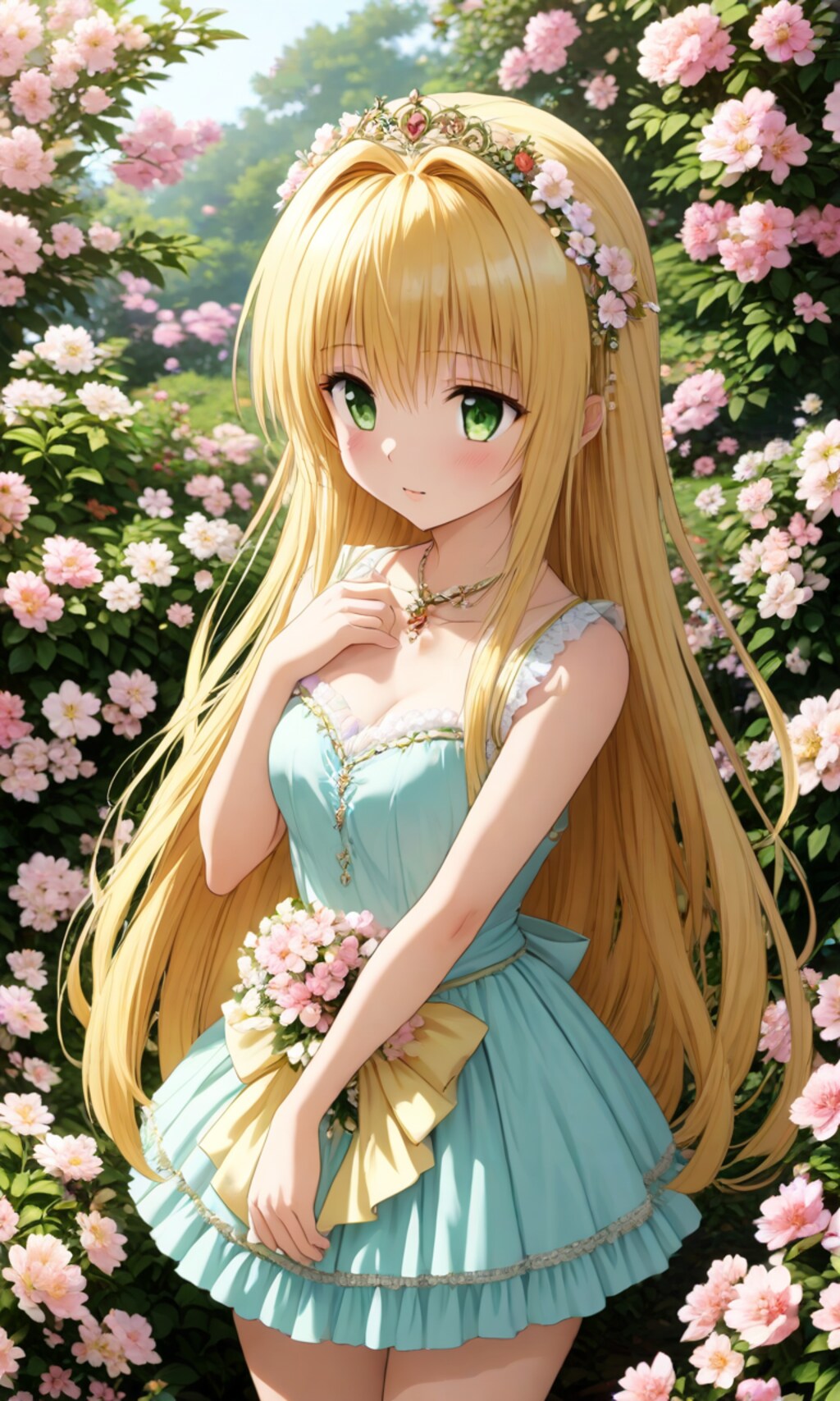 花とドレスとプリンセスと