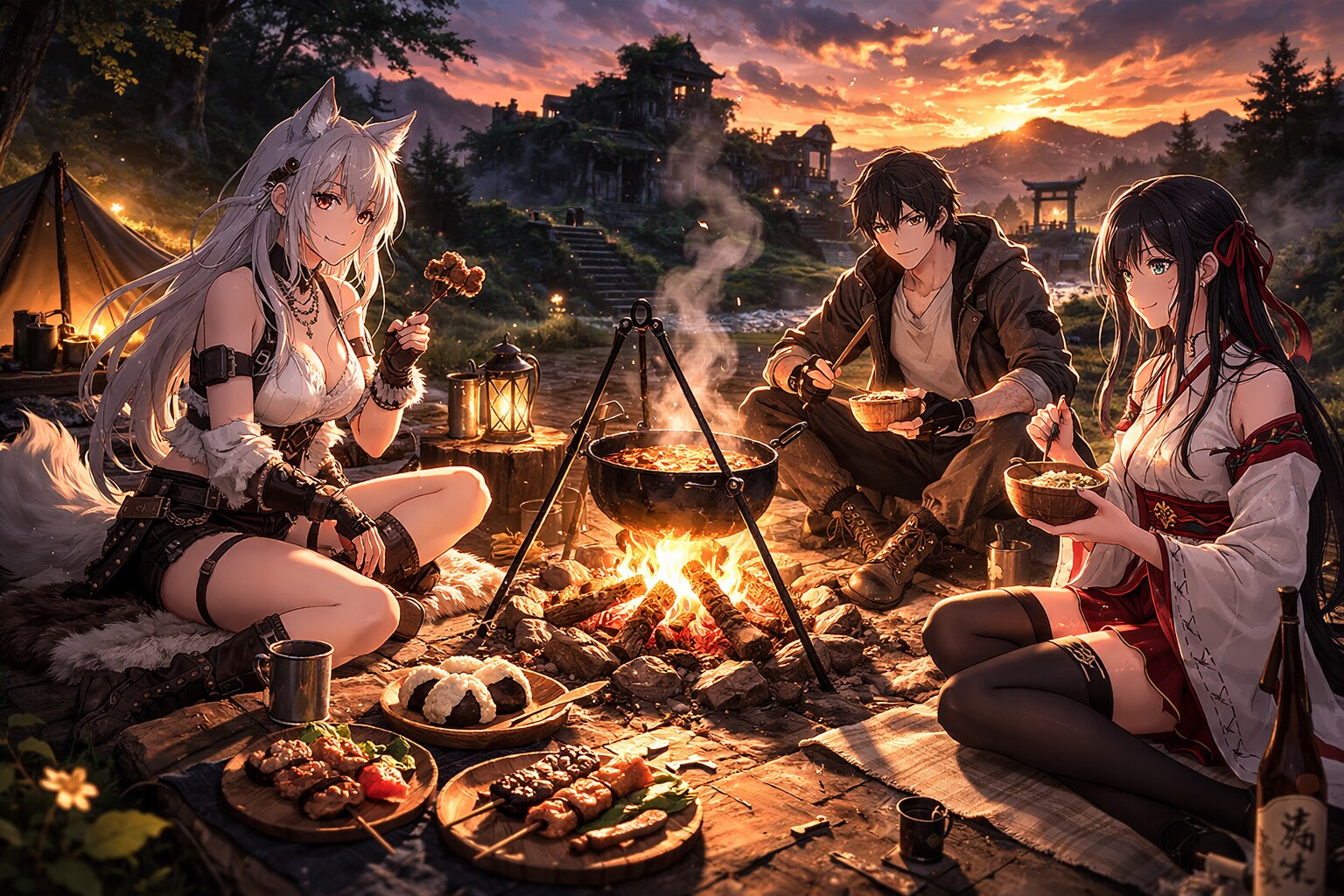 よくある異世界転生の食事風景１