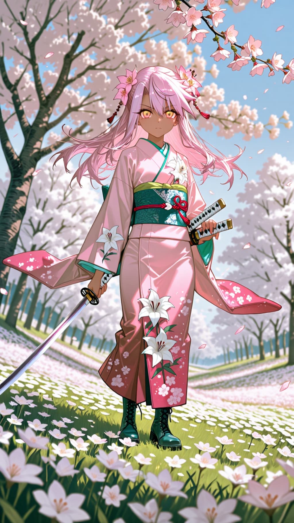 クロエ　着物剣士