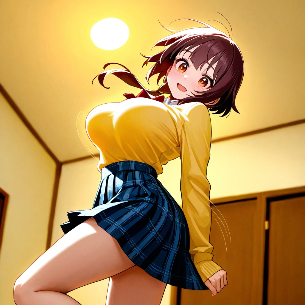 メグミン（このすば）魔法で爆殺アイテムを胸に