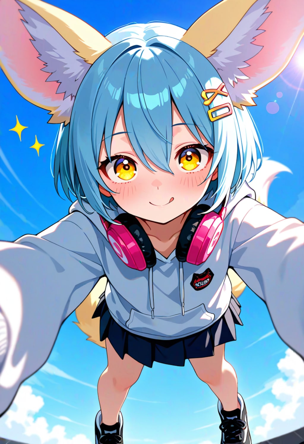 「えへへ、見つかっちゃった！」
