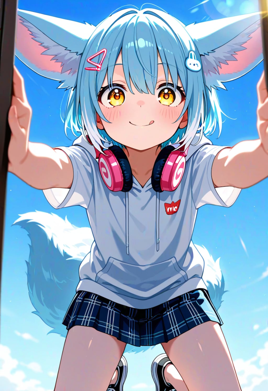 「えへへ、見つかっちゃった！」