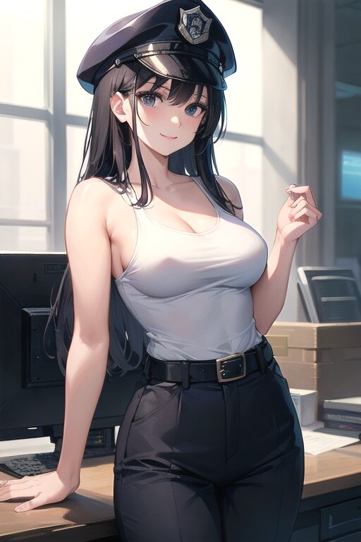 今日は一日、渋谷陽一三昧！　かっこかわいい婦警姫神英梨菜の中央警察署ロッキング・オン