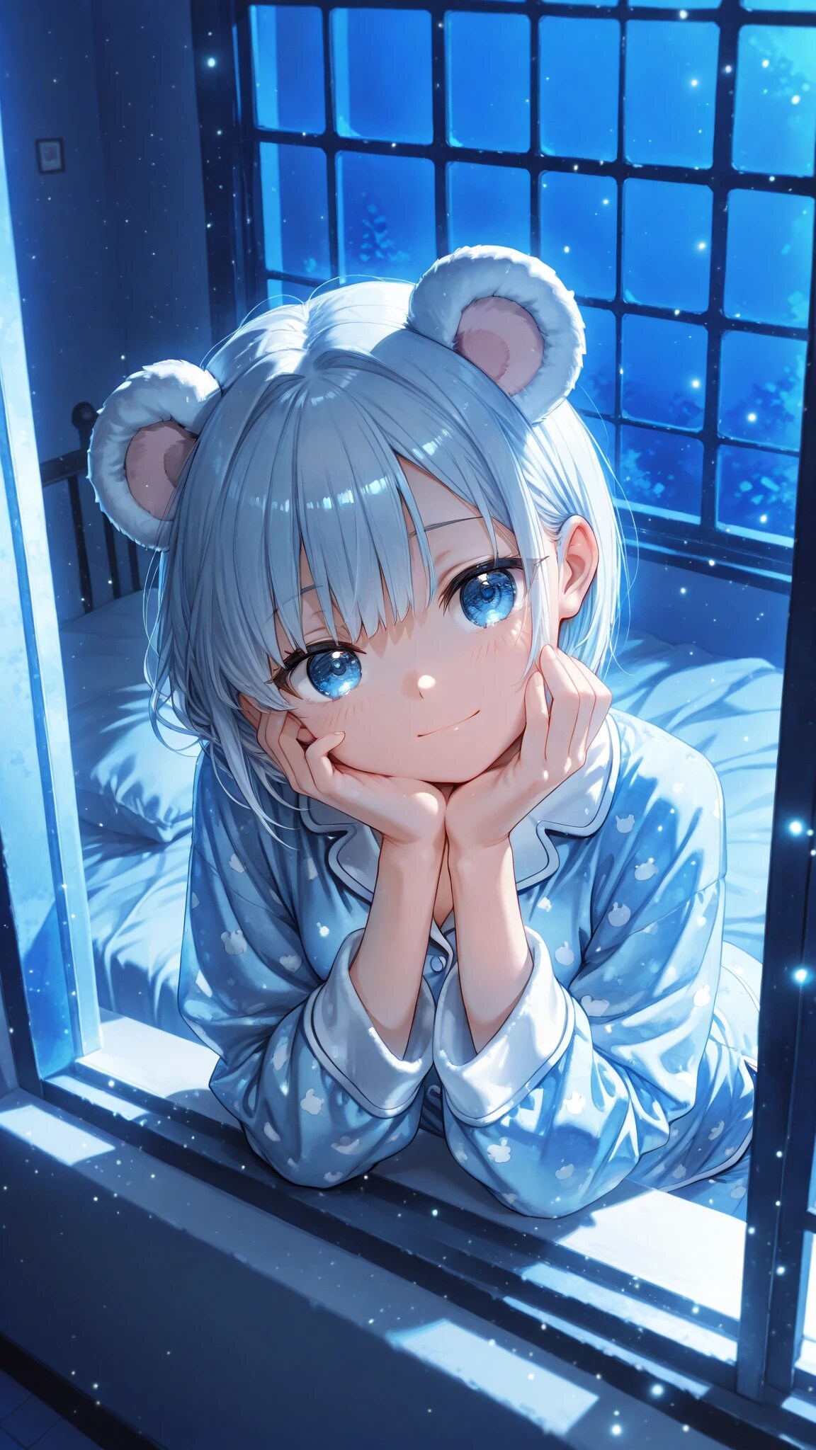 寝る前に君と | の人気AIイラスト・グラビア