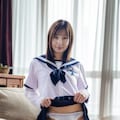 昔の制服着てみた 2枚目