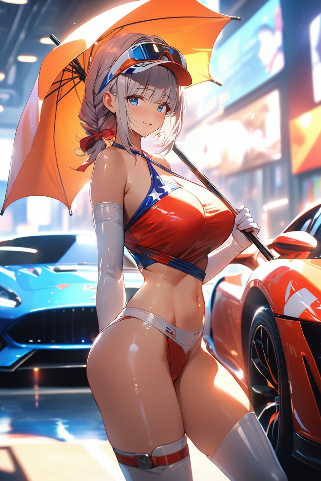 女子レスラーさん