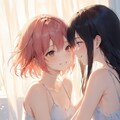 じゃれ合うふたり 3枚目