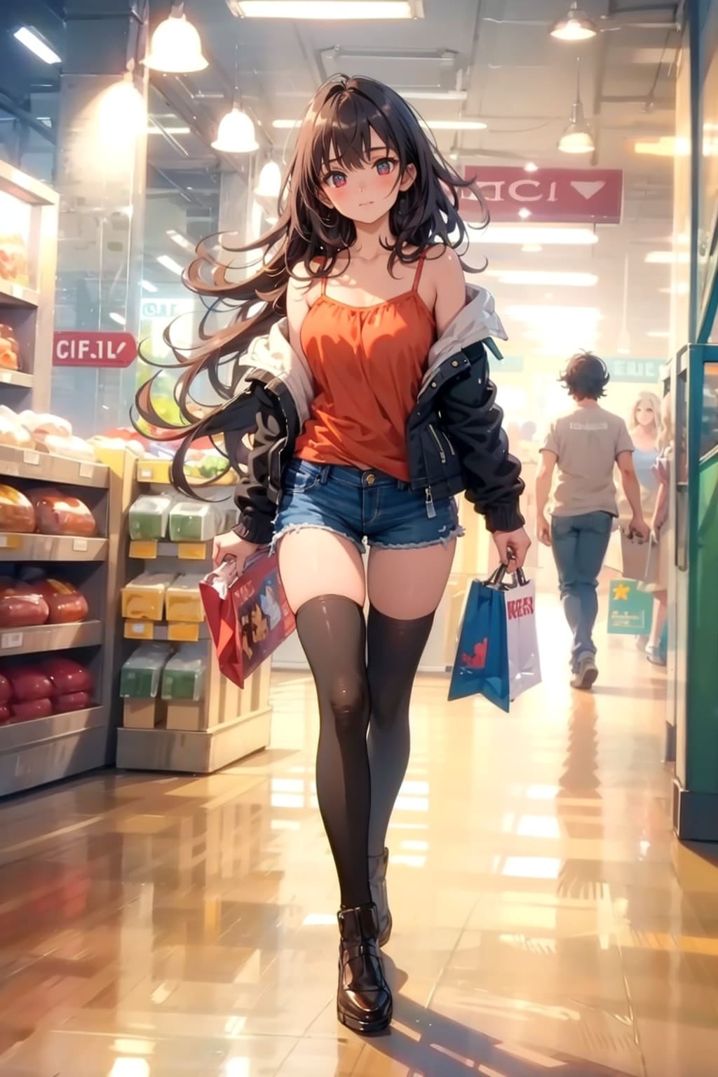 買い物、終わったよ！