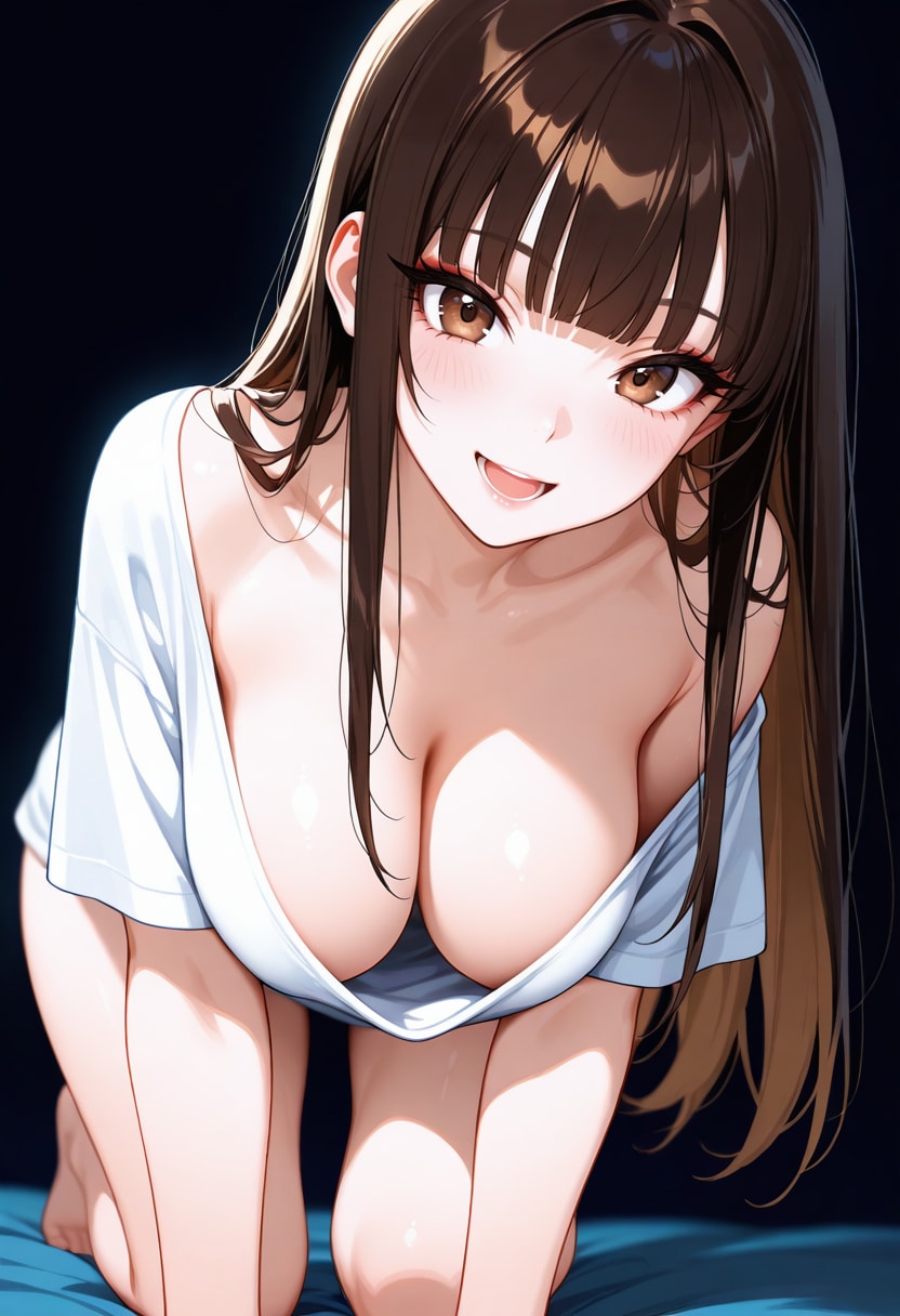 どこ見てるの？