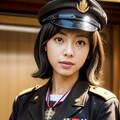 平成軍人風女 2枚目