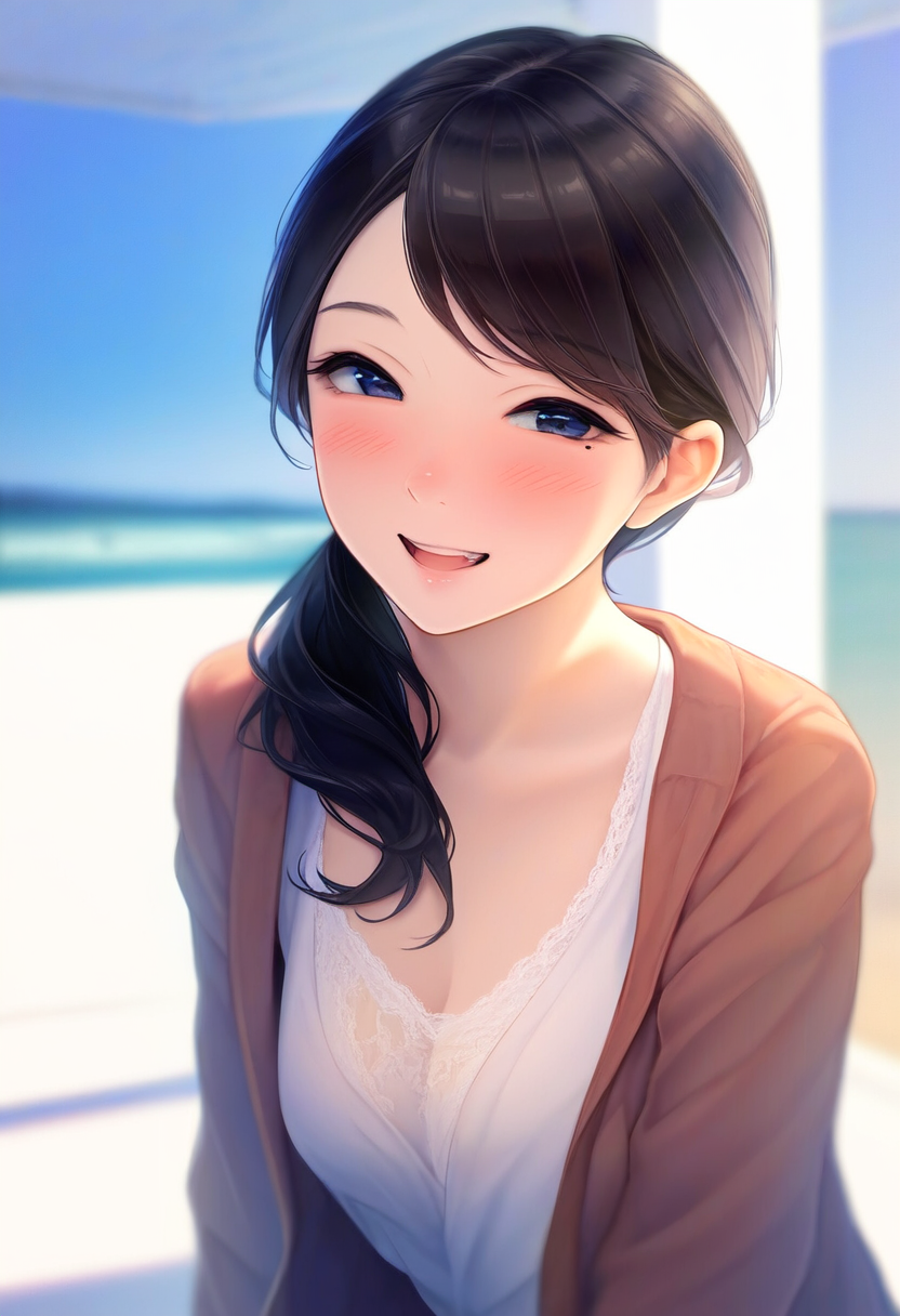お姉様の微笑み
