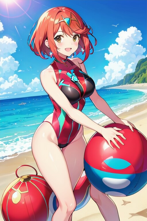 競泳水着ホムラちゃん