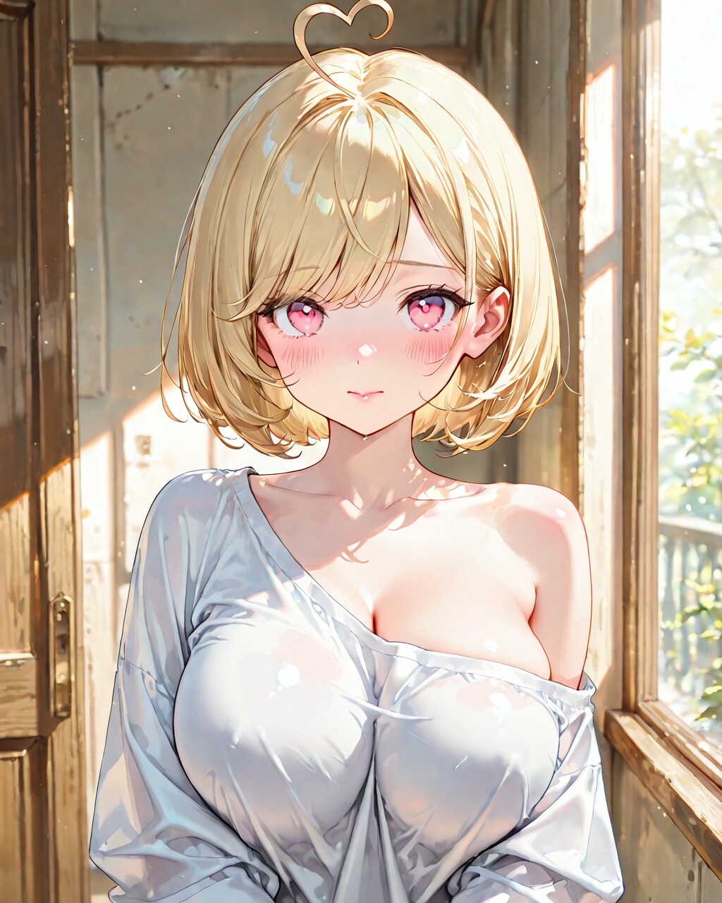ある日突然！アホ毛ができた