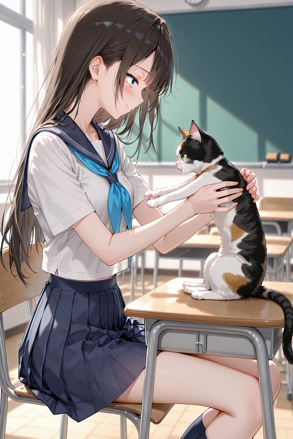 猫と学校
