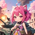 戦場のピンク髪ちゃん 2枚目